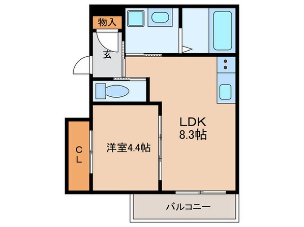 mの物件間取画像